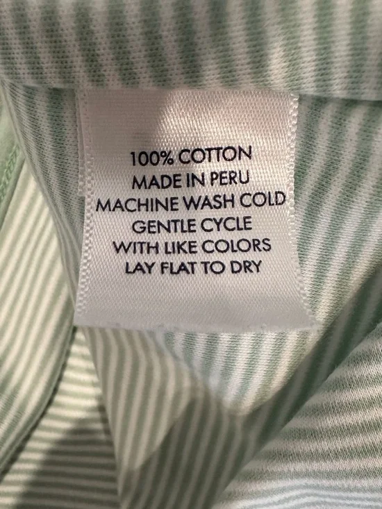 🩷 LAKE Pima Long Sleeve Nightgown in Parisian Green 🩷 - Picture 4 of 4